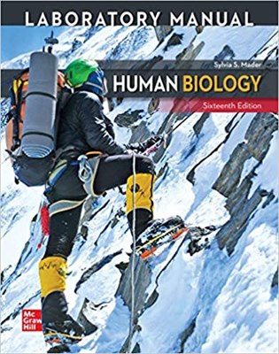 Lab Manual for Human Biology (WCB GENERAL BIOLOGY) - фото 24143