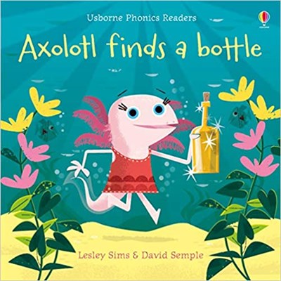 Pho Axolotl Finds A Bottle - фото 5513