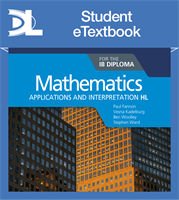 Mathematics for the IB Diploma: Applications and interpretation HL Student eTextbook (1 Year Subscription)