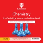 Cambridge International AS & A Level Chemistry Cambridge TR Elevate Edition Access Card