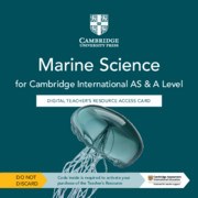 Cambridge International AS and A Level Marine Science Cambridge Elevate Teacher's Resource Access Card