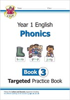 KS1 English Targeted Practice Book: Phonics - Year 1 Book 3