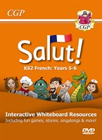 Salut! KS2 French Interactive Whiteboard Resources - Years 5-6 (DVD-ROM, 1-Year licence)