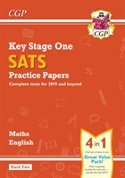 KS1 Maths and English SATS Practice Papers Pack (for the 2019 tests) - Pack 2