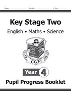 KS2 Pupil Progress Booklet for English, Maths and Science - Year 4
