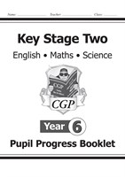KS2 Pupil Progress Booklet for English, Maths and Science - Year 6