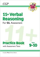 11+ GL Verbal Reasoning Practice Book & Assessment Tests - Ages 9-10 (with Online Edition)