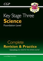 KS3 Science Complete Study & Practice - Foundation (with Online Edition)
