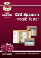 KS3 Spanish Interactive Vocab Tester - DVD-ROM and Vocab Book