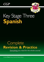 KS3 Spanish Complete Revision & Practice with Audio CD
