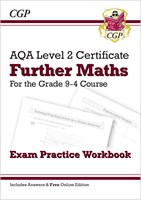 Grade 9-4 AQA Level 2 Certificate: Further Maths - Exam Practice Workbook (with Ans & Online Ed)