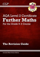 Grade 9-4 AQA Level 2 Certificate: Further Maths - Revision Guide (with Online Edition)