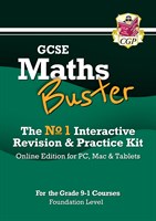 MathsBuster: GCSE Maths Interactive Revision (Grade 9-1 Course) Foundation - Online Edition