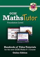 MathsTutor: GCSE Maths Video Tutorials (Grade 9-1 Course) Foundation - Online Edition
