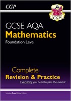 GCSE Maths AQA Complete Revision & Practice: Foundation - Grade 9-1 Course (with Online Edition)