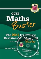 MathsBuster: GCSE Maths Interactive Revision (Grade 9-1 Course) Foundation - DVD-ROM