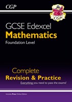 GCSE Maths Edexcel Complete Revision & Practice: Foundation - Grade 9-1 Course (with Online Edn)