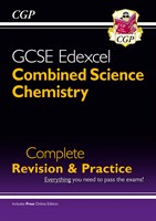 Grade 9-1 GCSE Combined Science: Chemistry Edexcel Complete Revision & Practice with Online Edn.