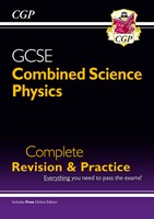 Grade 9-1 GCSE Combined Science: Physics Complete Revision & Practice with Online Edition