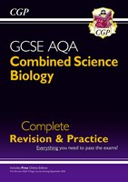 9-1 GCSE Combined Science: Biology AQA Higher Complete Revision & Practice with Online Edition