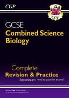 Grade 9-1 GCSE Combined Science: Biology Complete Revision & Practice with Online Edition