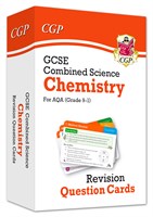 9-1 GCSE Combined Science: Chemistry AQA Revision Question Cards