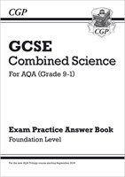 GCSE Combined Science: AQA Answers (for Exam Practice Workbook) - Foundation