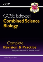 Grade 9-1 GCSE Combined Science: Biology Edexcel Complete Revision & Practice with Online Edn.