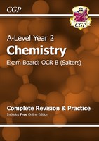 A-Level Chemistry: OCR B Year 2 Complete Revision & Practice with Online Edition
