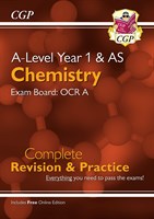 A-Level Chemistry for 2018: OCR A Year 1 & AS Complete Revision & Practice with Online Edition