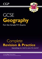 Grade 9-1 GCSE Geography Complete Revision & Practice (with Online Edition)