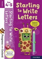 Pwo: Writing Letters Age 4-5 Bk/sticker