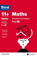 Bond 11+ Maths Stand 11+ Test Papers Pk2