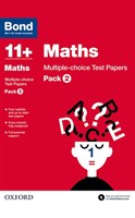 Bond 11+ Maths Multi 11+ Test Papers Pk2