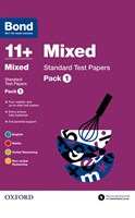 Bond 11+ Stand Test Papers Mixed Pk1