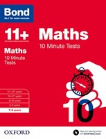 Bond 11+ 10 Minute Tests Maths 7-8 Yrs