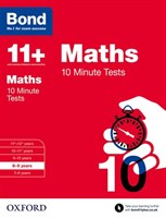 Bond 11+ 10 Minute Tests Maths 8-9 Yrs