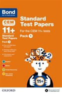 Bond 11+: Cem Standard Test Papers Pk 1