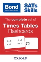 Bond Sats Skills Times Tables Flashcards