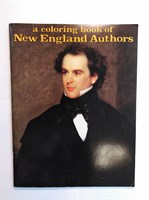 New England Authors-Coloring Book Paperback