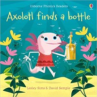 Pho Axolotl Finds A Bottle