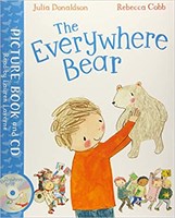 The Everywhere Bear (book And Cd)